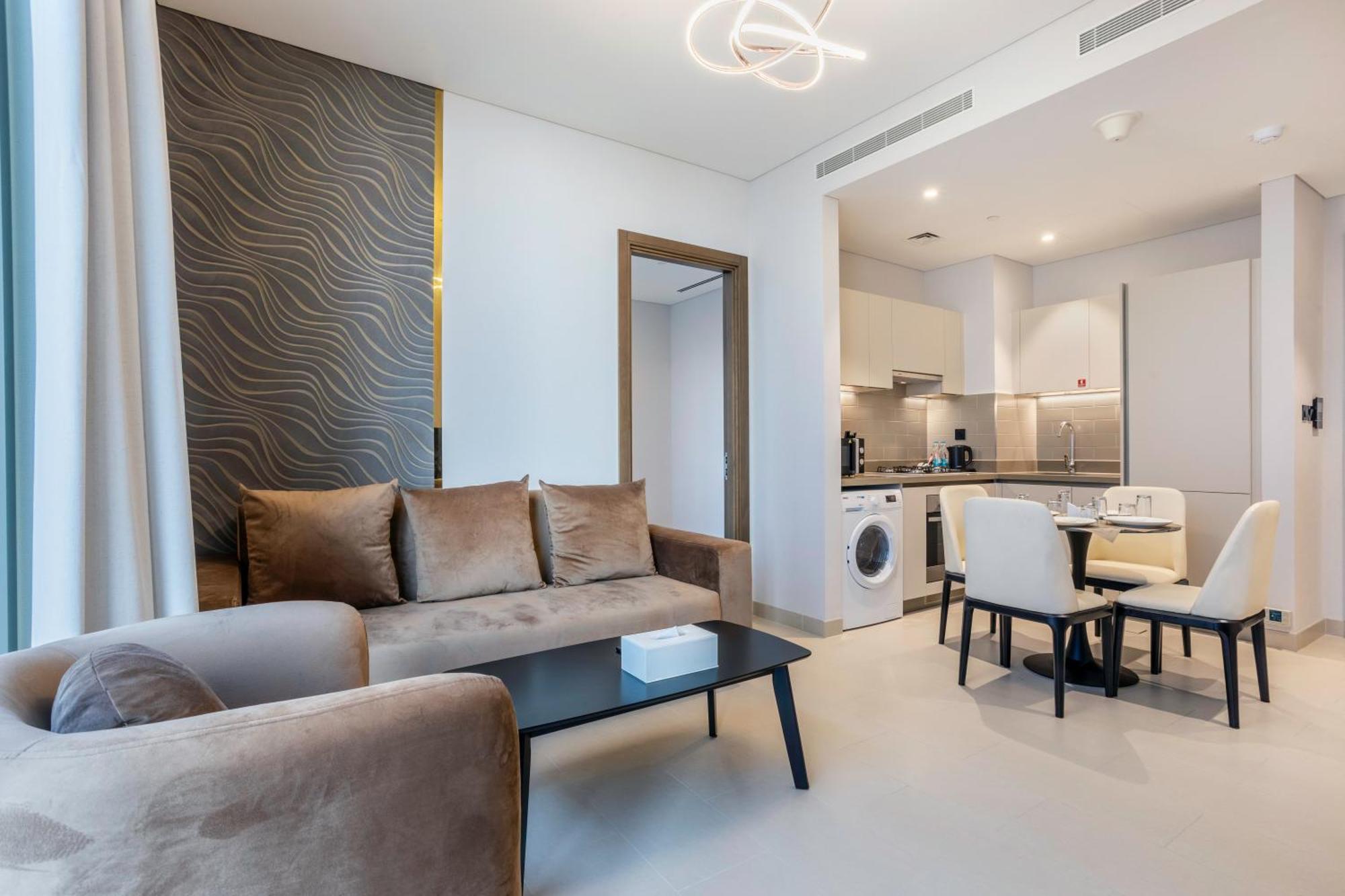 Stay By Latinem Luxury 1Br Plus Study Holiday Home Cv A2712 Near Downtown Дубай Экстерьер фото